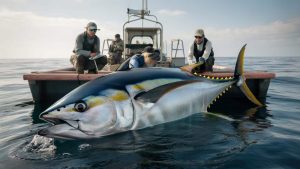 Marine biologists stunned by giant bluefin tuna measurement that breaks decades-old records