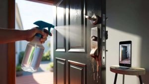 Everyone’s Spraying Vinegar on Front Doors Now, But Experts Say It’s Ruining Something Important