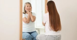 At 73, I didn’t recognize myself in a shop window – the grief that followed shocked me