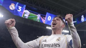 El hat-trick histórico de Valverde que dejó sin palabras al Manchester City en el Bernabéu