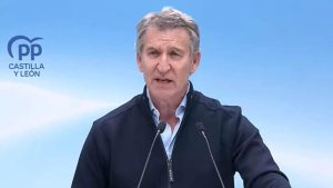 Feijóo revela la contradicción de Sánchez: dice ‘No a la guerra’ pero envía fragata al conflicto
