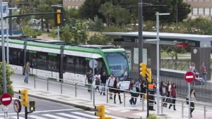 Metro de Málaga rompe récord histórico: 3 millones de usuarios desafían la borrasca Leonardo