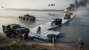 France’s €697M floating bridges let tanks cross rivers in minutes instead of hours