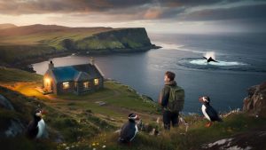 This remote Scottish island job pays €5,000 monthly plus free housing to live with puffins