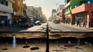 Scientists warn pumping water into oil fields to prevent city sinking created an even bigger problem