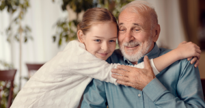 The exact moment grandparents realize their grandchildren no longer run to them first