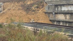 Un nuevo talud amenaza el AVE de Málaga justo cuando Madrid sigue sin conexión directa